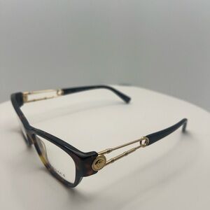 Versace Tortoise Glasses with Gold Details